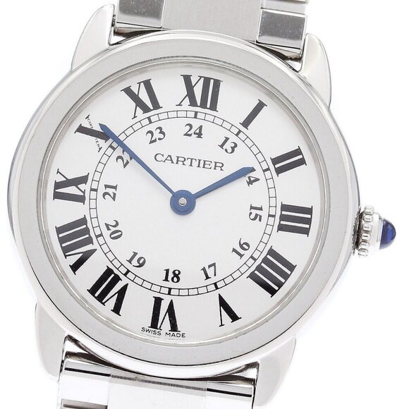CARTIER Ronde SoloSM W6701004 Silver Dial Quartz Ladies Watch_874004 - Picture 1 of 6